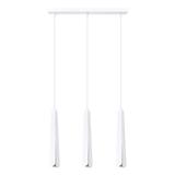 Lampa wisząca PRYSM 3L biała