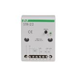 STEROWNIK ROLET, JEDNOPRZYCISKOWY; UN=230V AC LUB 24V AC, 8A, MONTAŻ NATYNKOWY LUB W KASECIE ROLETY