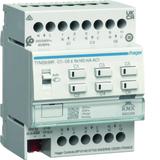 KNX e/s Elektr. sterownik grzewczy 6-kr z regulacją temperatury, 24/230V AC sec TYMS646R HAGER