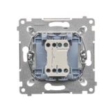 Simon 54 Przycisk dzwonek biały