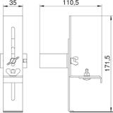 ISS98KF, MOCOWANIE ZACISKOWE