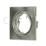 SUTRI SM ramka dekoracyjna oprawy punktowej MR16/GU10 max 50W kwadrat regulowana satyna AD-OD-6178/N