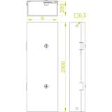 KMPC600H200/2 ; Korytko