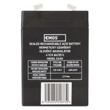 Akumulator AGM 6V 4Ah F4,7 do P2301, P2304, P2305, P2308 B9641 EMOS