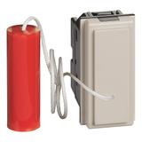 LIVING NOW - PRZYCISK Z CIĘGNEM NO/NC - 1 MODUŁ - PIASKOWY BEŻ, Bticino