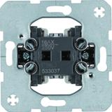 BERKER one.platform Łącznik 1-klawiszowy krzyżowy mechanizm samozaciski 533037 HAGER