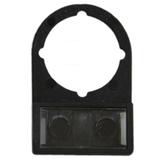 Szyld opisowy na przycisk 22mm czarny W0-TI-22 (10szt.) PROMET