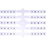 Oznacznik elastyczny (10 x 20 szt.) EO3 A-Z without Q 003901812 ETI