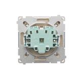 Simon Basic Gniazdo wtyczkowe Schuko do wersji IP44 16A 250Vzaciski śrubowe beż BMGSZ1B.01/12 BMGSz1B.01/12 KONTAKT