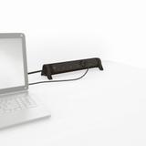 PRZEDŁUŻACZ PREMIUM, OBROTOWY, 5X2P+Z, Z PRZEWODEM 1.5 METRA 3X1.0 MM2 - CZARNY/GRAFITOWY, Legrand