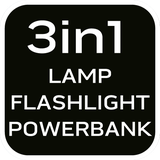 Lampa biwakowa 3 w 1