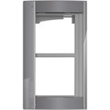 Ramka Z Uchwytem Do Paneli Sfera - 2 Moduły - Stalowoszara 350223 LEGRAND
