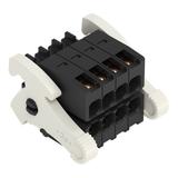 Gniazdo MCS‑MINI Classic 8‑biegunowe czarne raster 3,5mm 713‑1104/037‑000 /50szt./ WAGO
