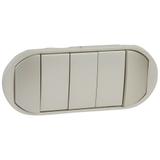 CELIANE - KLAWISZ PIĘCIOKROTNY TYTANOWY, Legrand