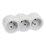 ROZGAŁĘŹNIK 3X2P+Z FRONTOWE - BIAŁY/JASNOSZARY, Legrand