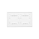 Simon 54 Touch Panel dotykowy S54 Touch 2 moduły 1 pole dotykowe + 1 pole dotykowe biała perła DSTR211/70 KONTAKT
