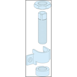 Rozdzielnice PrismaSet, zestaw poziomujący
