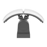 TOS DUO LED 2x20W podwójny naświetlacz ogrodowy, 2x1600lm, IP65, 4000K, PC, szary