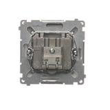 Simon Basic Gniazdo antenowe satelitarne podwójne końcowe SAT-SAT-RTV 2xwejście: SAT: 5–2400 MHz RTV