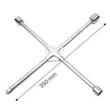 Klucz do kół krzyżakowy, 17 x 19 x 22 mm, 1/2"