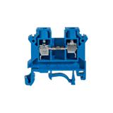 ZSG1-4.0Nn ,  Złączka szynowa gwintowa, seria NOWA, 4,0 mm2, TS 32,35, 1 tor, niebieski