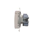 Simon 54 Gniazdo IP44 bez uszczelki 16A z. śrub. biały *Wymagana uszczelka ramki