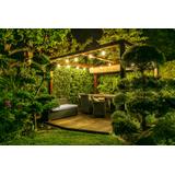 GIRLANDA OGRODOWA 7,5m,AC220-240V,50-60Hz,10XE27,2X1,5mm