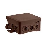 Puszka instalacyjna naścienna NS6 FASTBOX&HOOK brązowy