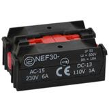 Łącznik EF-2Y  do kaset KS +wkręty