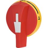 Rączka drzwiowa żółto-czerwona CLBSV-EH160/YR 004661885 ETI