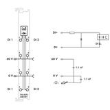 2-kanałowy moduł wejść dwustanowych