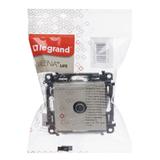 VALENA LIFE GNIAZDO TV KOŃCOWE KREMOWE, Legrand