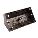 Simon 54 Premium Puszka natynkowa narożna 2-krotna do ramek PREMIUM antracyt