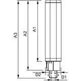 CorePro LED PLC 9W 830 4P G24q-3 Lampa LED