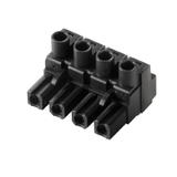 BLZ 7.62HP/04/180 SN BK BX Złącze kablowe do płytek drukowanych /100szt./ WEIDMULLER