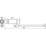 Czujnik pola elektr. do rozdzielni napowietrznych, dł. 167 mm