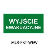 PIKTOGRAM DO OPRAWY MALER WYJŚCIE EWAKUACYJNE