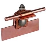 Zacisk krawędziowy wygięty 0,7-8 mm, Cu