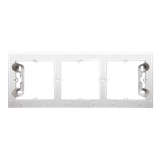 Simon 54 Premium Puszka natynkowa 3-krotna do ramek PREMIUM. Głębokość 35mm biały