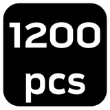 Szczypce do zaciskania końcówek 205 mm + 1200 tulejek