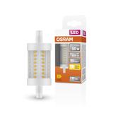 LED LINE 78mm 60 6,5W 827 230V R7S 6X1 LEDVANCE