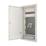 KLV-48UPM-F Rozdzielnica multimedialna podtynkowa płaska 4x12 kl.II IP30 zawiera listwy N/PE 178832 EATON