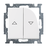 BASIC55 Wyłącznik żaluzjowy Z blokadą nawrotu kremowy