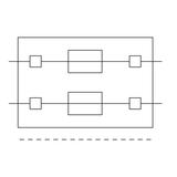 PODWÓJNY WTYK BEZPIECZNIKOWY