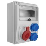 rozdz.R-BOX 240 8S 1x16/5,2x230V puste okno