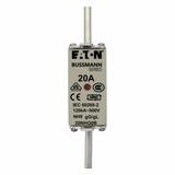 NH FUSE 20A 500V GG/GL SIZE 0 Wkładka NH0 20A 500V GL/GG podwójny wskaźnik 20NHG0B EATON