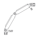 LLBJ200H60 Łuk przegubowy 1,0 mm