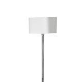 Milagro lampa podłogowa Napoli E27 biały/chrom 150cm ML6364