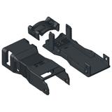 obudowa odciążająca przewody 4-torowa czarna