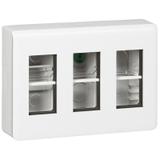 Mosaic Zestaw Do Montażu Natynkowego 3x4 Moduły Pionowo 078887L LEGRAND